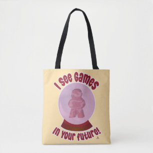 Bolsa Tote Jogos Para Design de Previsão de Futuro Gamer