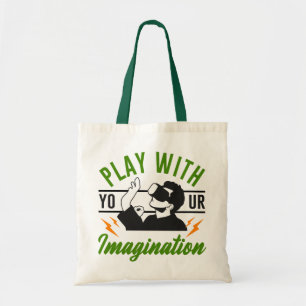 Bolsa Tote Jogue com sua imaginação