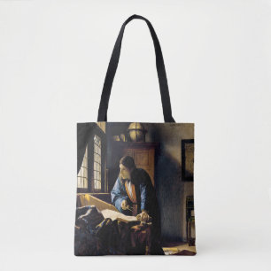 Bolsa Tote Johannes Vermeer - A Geógrafa