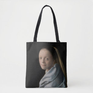 Bolsa Tote Johannes Vermeer - Estudo de uma Jovem Mulher
