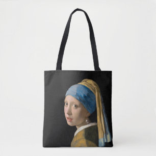 Bolsa Tote Johannes Vermeer - Rapariga com um Ouriço de Pérol