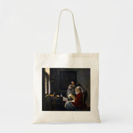 Bolsa Tote Johannes Vermeer - Rapariga Interrompida em Sua Mú