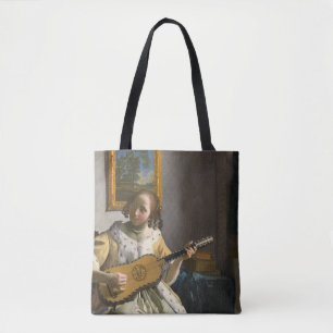 Bolsa Tote Johannes Vermeer - Tocador de Violão