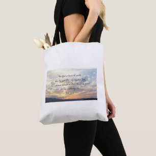 Bolsa Tote John 3:16 Saco de Tota do Ombro