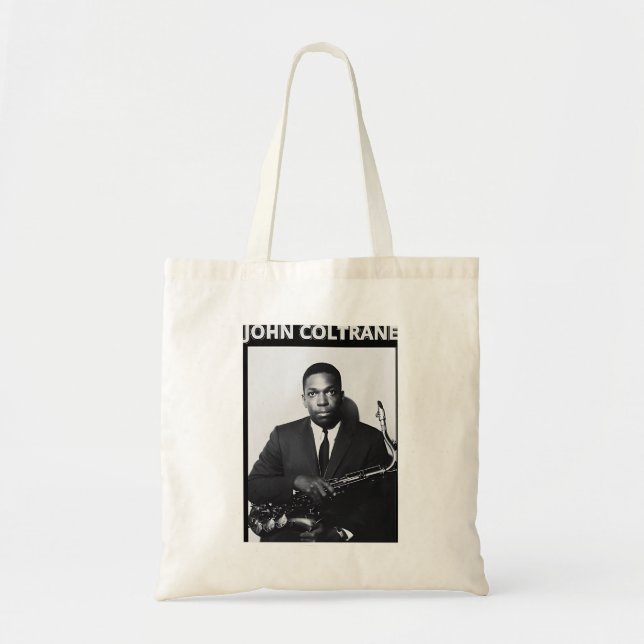Bolsa Tote John Coltrane (Frente)