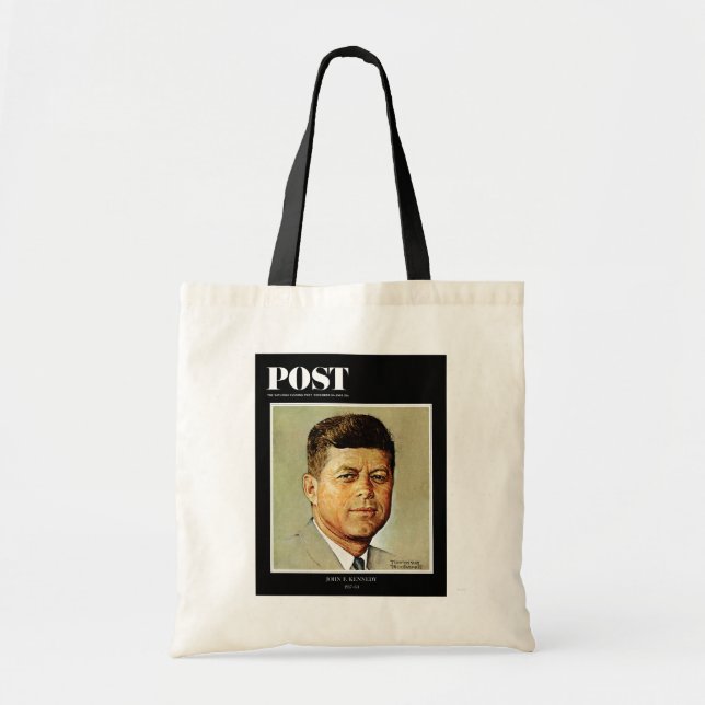 Bolsa Tote John F. Kennedy EM MEMORIAM (Frente)