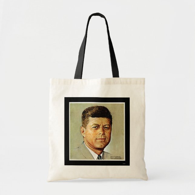 Bolsa Tote John F. Kennedy EM MEMORIAM 2 (Frente)