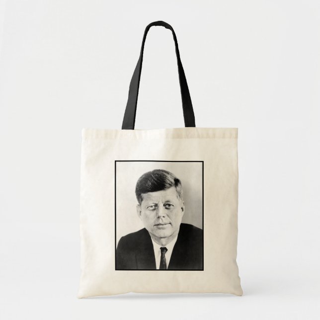Bolsa Tote John Jack Kennedy Casa Branca Presidencial dos EUA (Frente)