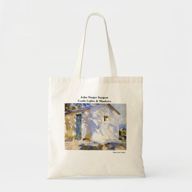 Bolsa Tote John Singer Sargent (Frente)