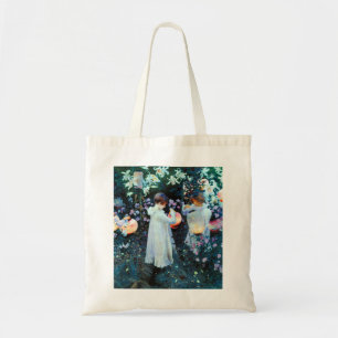 Bolsa Tote John Singer Sargent Carnação Lily Lily Rosa