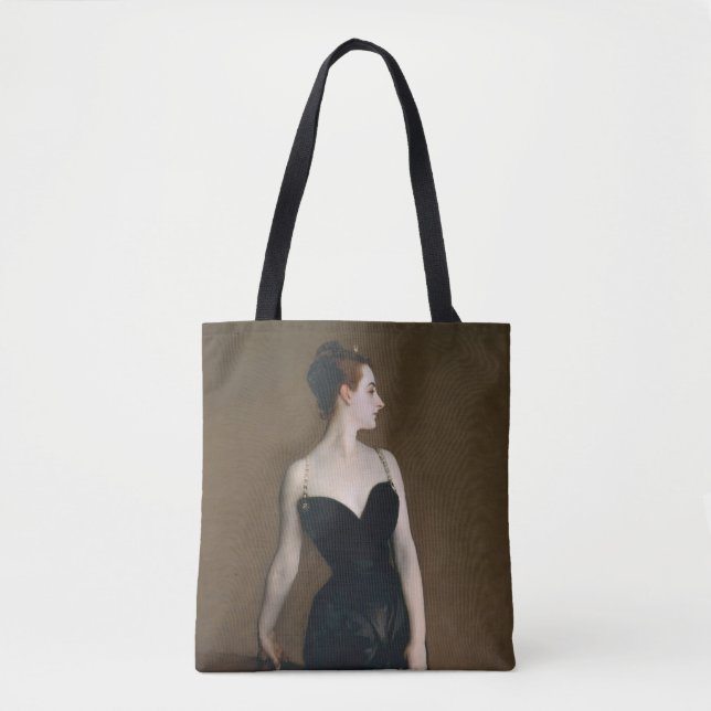 Bolsa Tote John Singer Sargent Madame X Retrato Clássico (Frente)