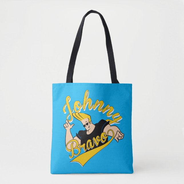 Bolsa Tote Johnny Bravo Athletic Graphic (Frente)