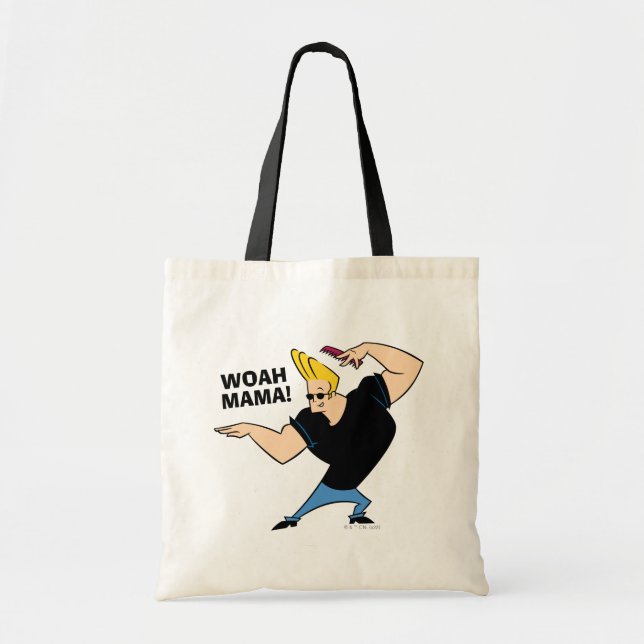 Bolsa Tote Johnny Bravo Combing Hair (Frente)