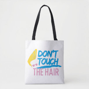 Bolsa Tote Johnny Bravo - Don't Touch The Hair Graphic