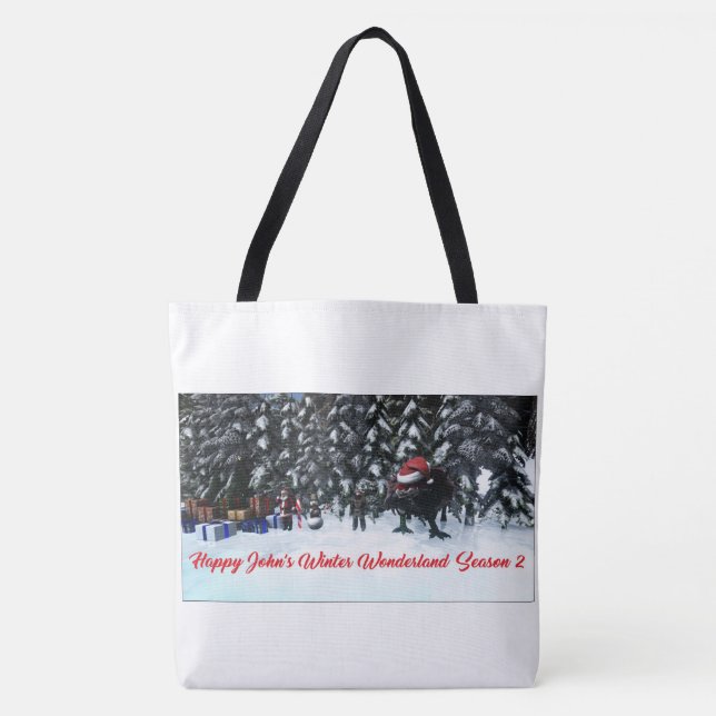 Bolsa Tote John's Winter Wonderland Season 2 Tragetasche (Frente)