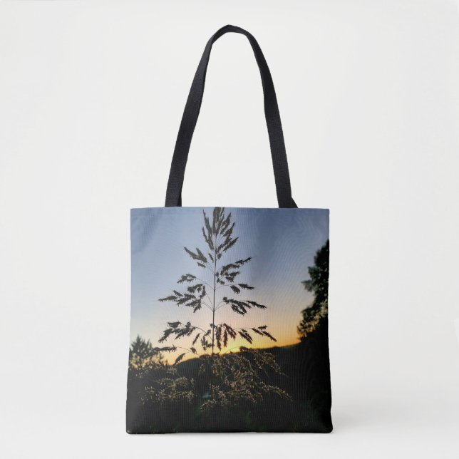 Bolsa Tote Johnson Grass Por Toda A Impressão (Frente)