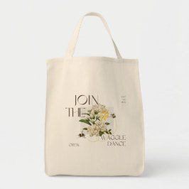 Bolsa Tote Join the Waggle Dance Crew: Elegant Bee & Jasmine 