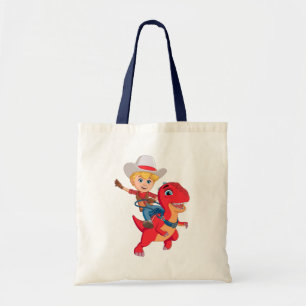 Bolsa Tote Jon e Blitz Dino Ranch