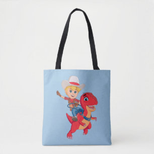 Bolsa Tote Jon e Blitz Dino Ranch