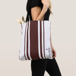 Bolsa Tote Jonah Minimalista Listras Monograma