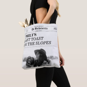 Bolsa Tote Jornal da Solteira Último Brinde Nas Encostas Em