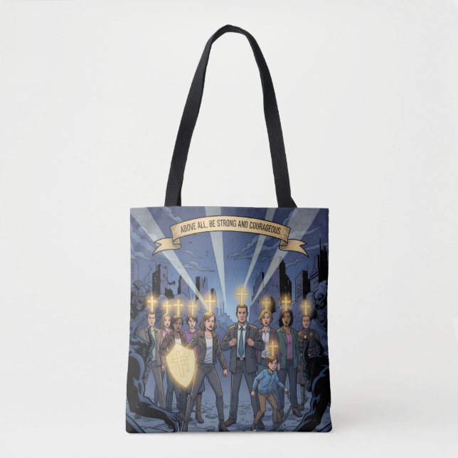 Bolsa Tote Josué 1:18 (Frente)