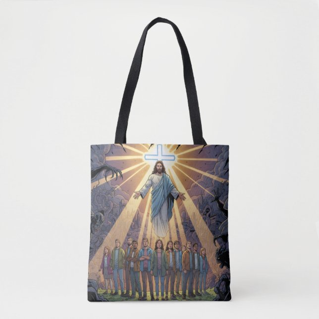 Bolsa Tote Josué 1:9 (Frente)