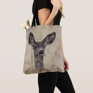 Bolsa Tote Jovem corça dos cervos de mula