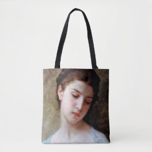 Bolsa Tote Jovem Menina, Bouguereau