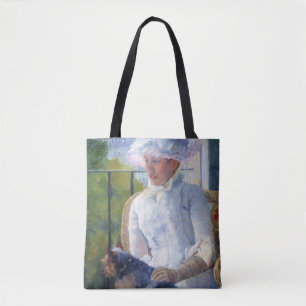 Bolsa Tote Jovem Menina e Seu Cachorro, Mary Cassatt