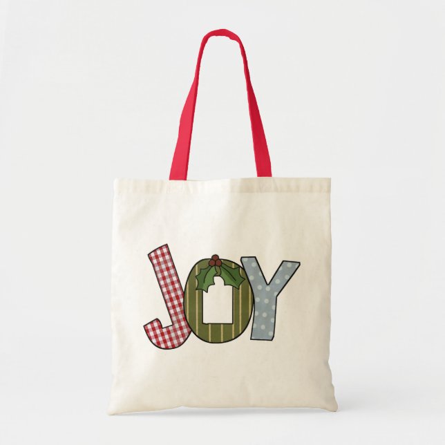Bolsa Tote JOY Holiday Camisetas e presentes (Frente)