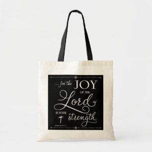 Bolsa Tote Joy of the Lord - Nehemiah 8:10