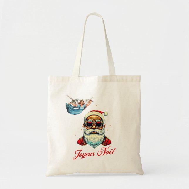 Bolsa Tote joyeux noel (Frente)