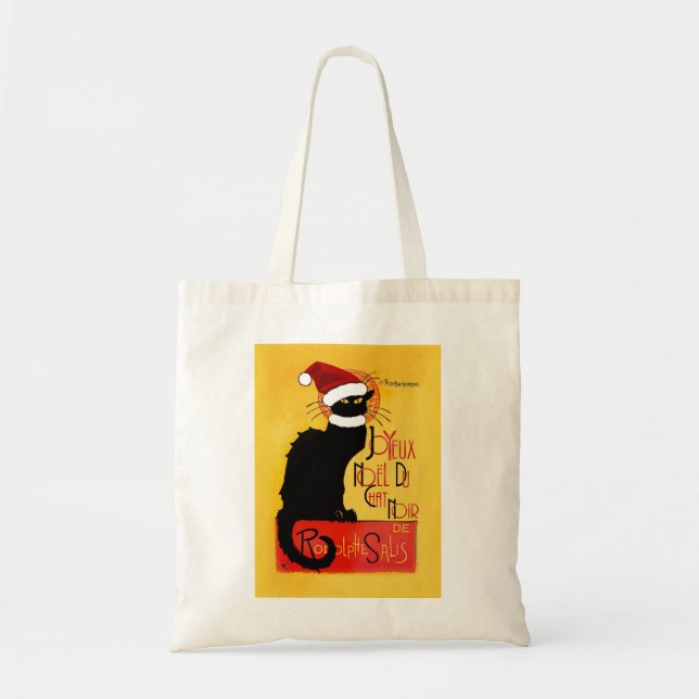 Bolsa Tote Joyeux Noël Du Chat Noir (Frente)