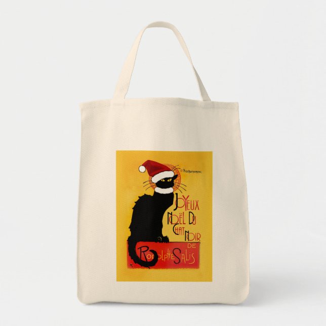 Bolsa Tote Joyeux Noël Du Chat Noir (Frente)