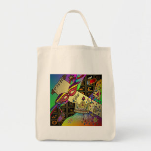 Bolsa Tote Judaica Happy Purim Roupa de presentes no feriado 