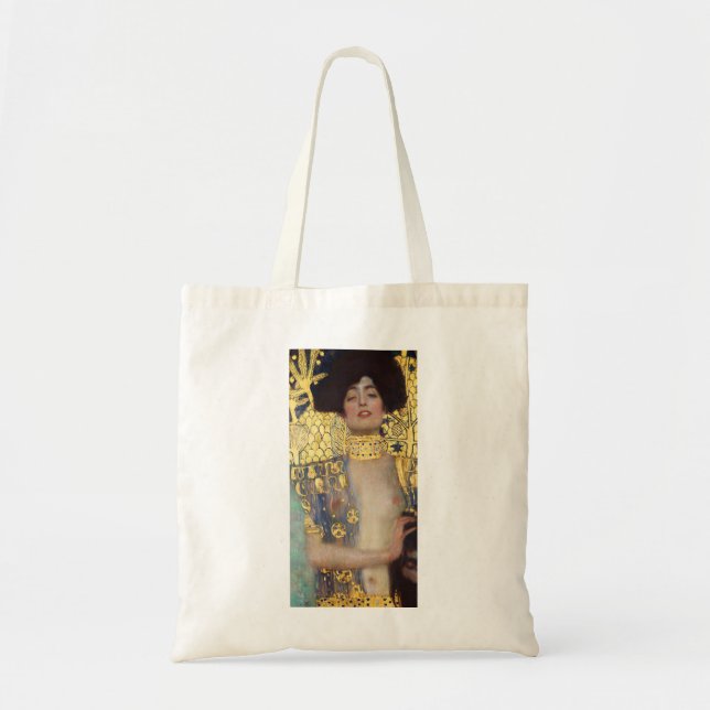 Bolsa Tote Judith de Gustav Klimt e Chefe de Holofernes (Frente)