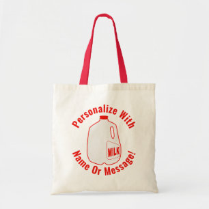 Bolsa Tote Jug de leite
