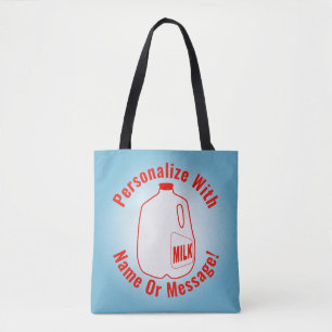 Bolsa Tote Jug de leite