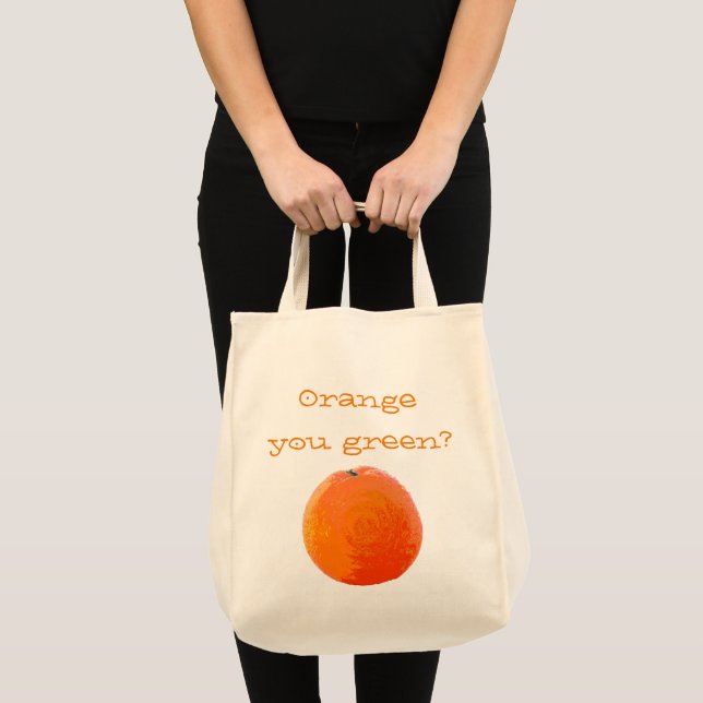 Bolsa Tote Juicy Orange (Frente (produto))