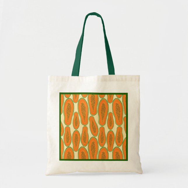 Bolsa Tote Juicy Papaya Poster (Frente)