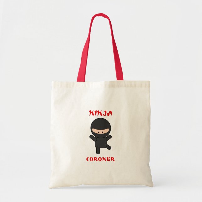 Bolsa Tote juiz do ninja (Frente)