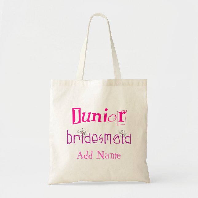 Bolsa Tote Junior Bridesmaid (Frente)