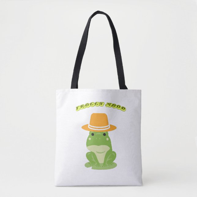 Bolsa Tote Just a Froggy Day (Frente)
