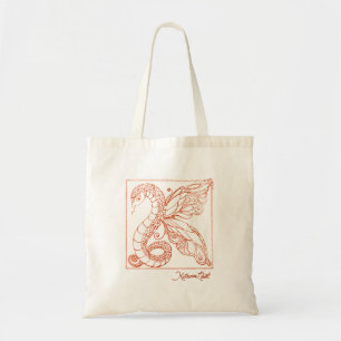 Bolsa Tote K Dragon Orange Bag