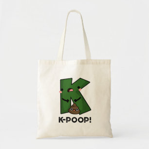 Bolsa Tote K-poop Funny K-pop Poo Pun
