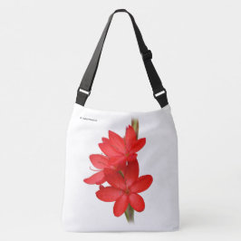 Bolsa Tote Kaffir Lily / River Lily / Hesperantha Coccinea