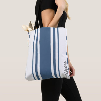Bolsa Tote Kainoa Listras Minimalistas Monograma