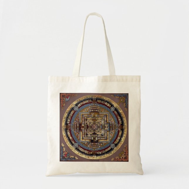 Bolsa Tote Kalachakra Mandala (Frente)