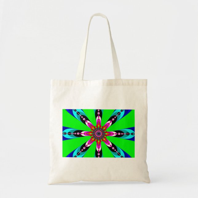 Bolsa Tote Kaleidozônio - Fractal (Frente)
